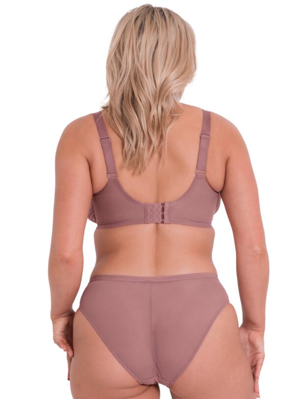  Curvy Kate Wonderfull Vibe High Leg Brief  Dusty Rose