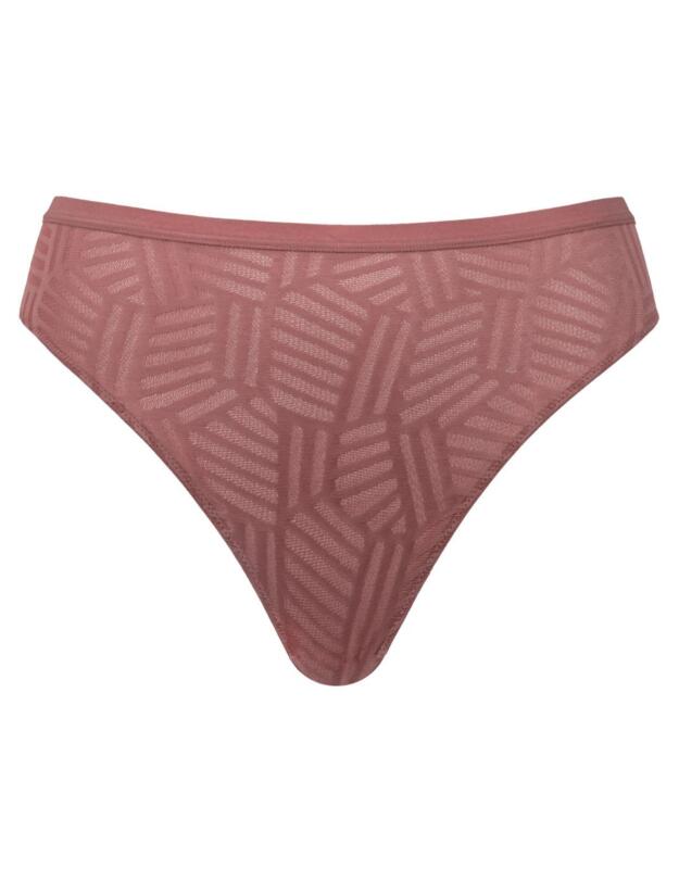  Curvy Kate Wonderfull Vibe High Leg Brief  Dusty Rose