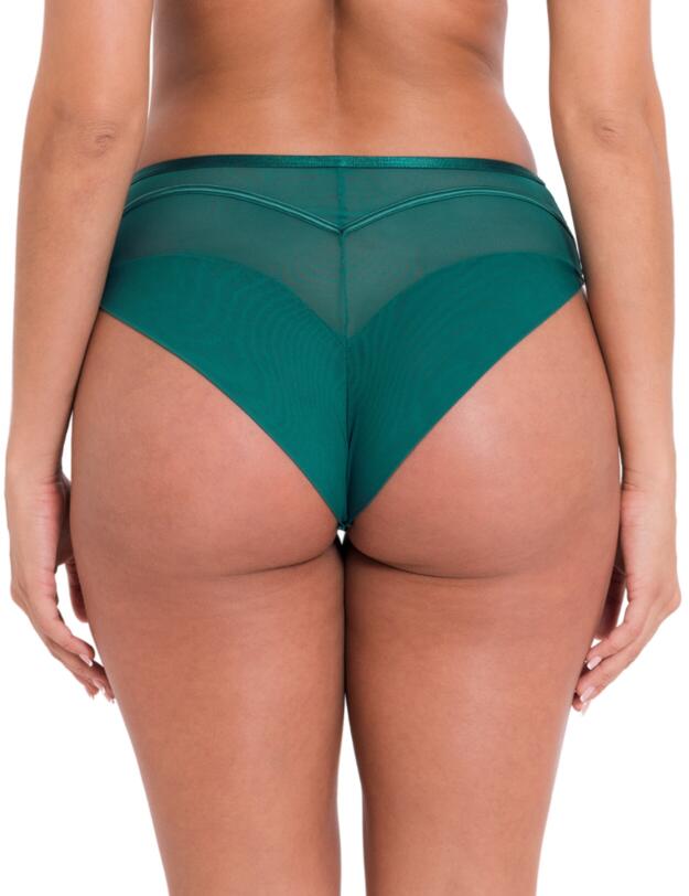Scantilly by Curvy Kate Senses High Waisted Brief Verdigris