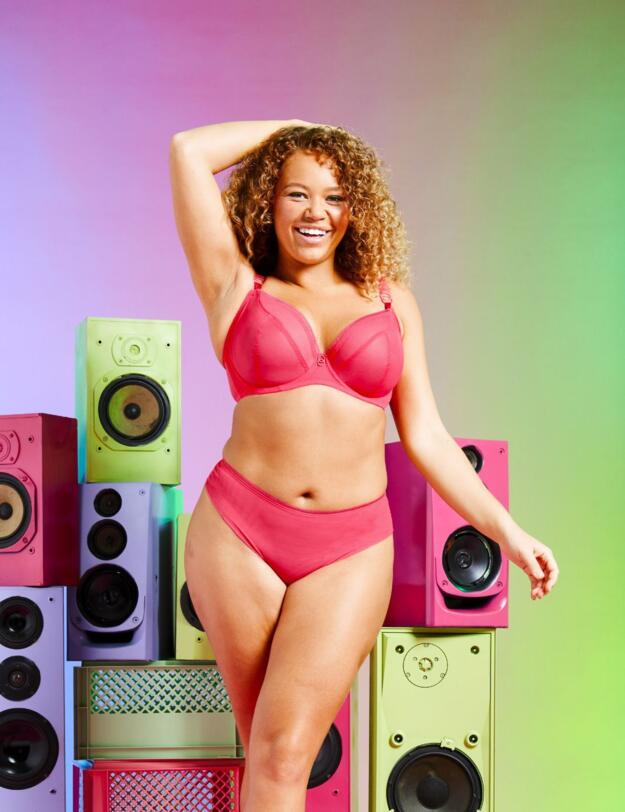 Curvy Kate Lifestyle Short Bright Pink