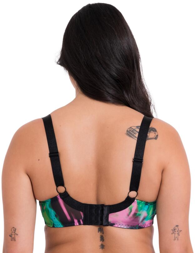 Curvy Kate Reality Check Balcony Bra Print Mix 