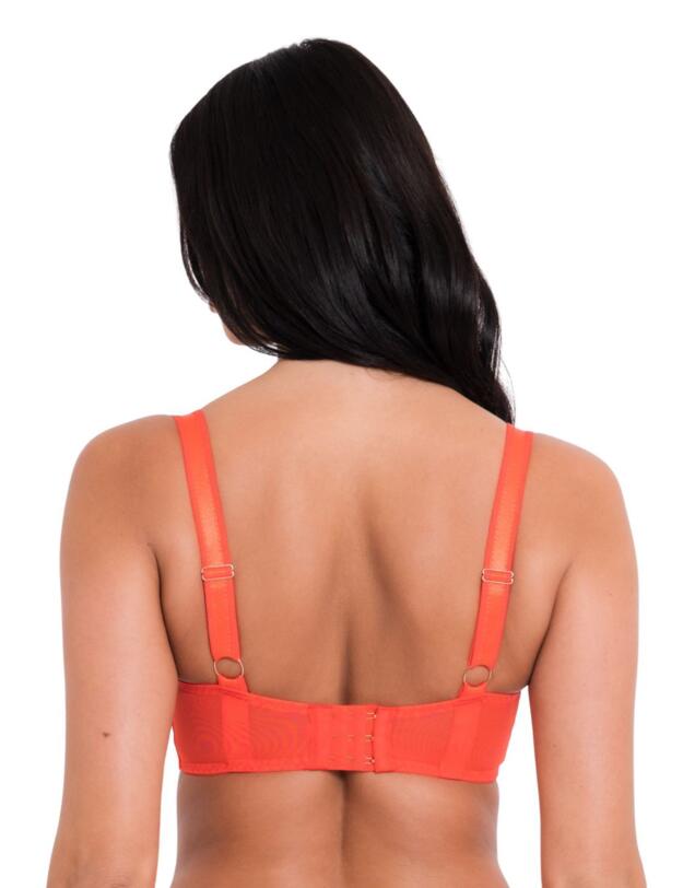 Scantilly by Curvy Kate Authority Balcony Bra Lava Red