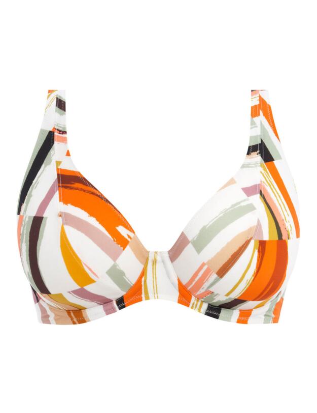 Freya Shell Island UW High Apex Bikini Top Multi 