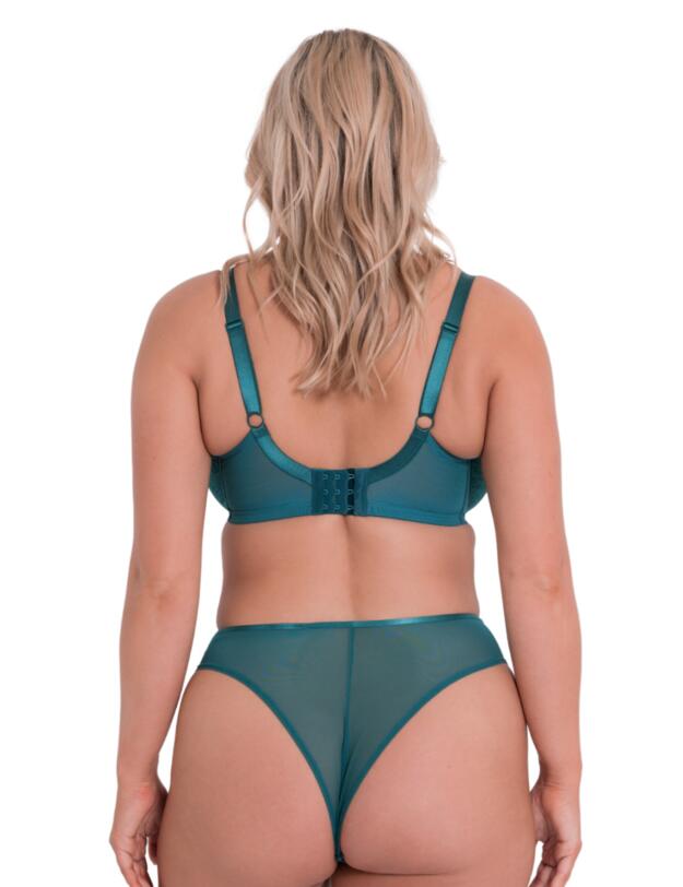 Curvy Kate Amaze High Waisted Brazilian Brief Verdigris