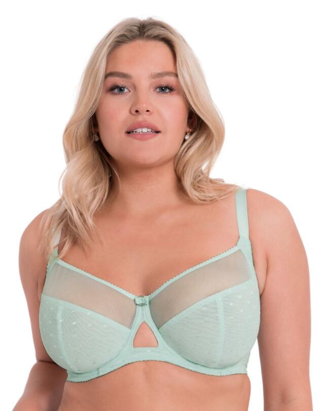 Curvy Kate Victory Polka Balcony Bra Mint