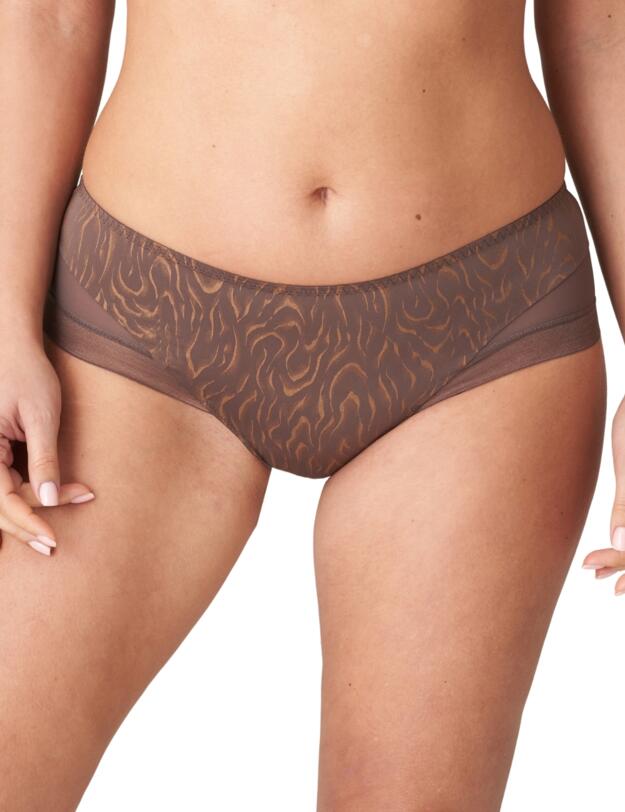 Prima Donna Twist Penn Station Hotpant Brief Praline Coeur 