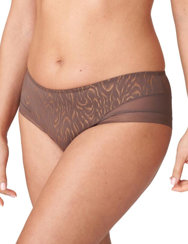 Prima Donna Twist Penn Station Hotpant Brief Praline Coeur 