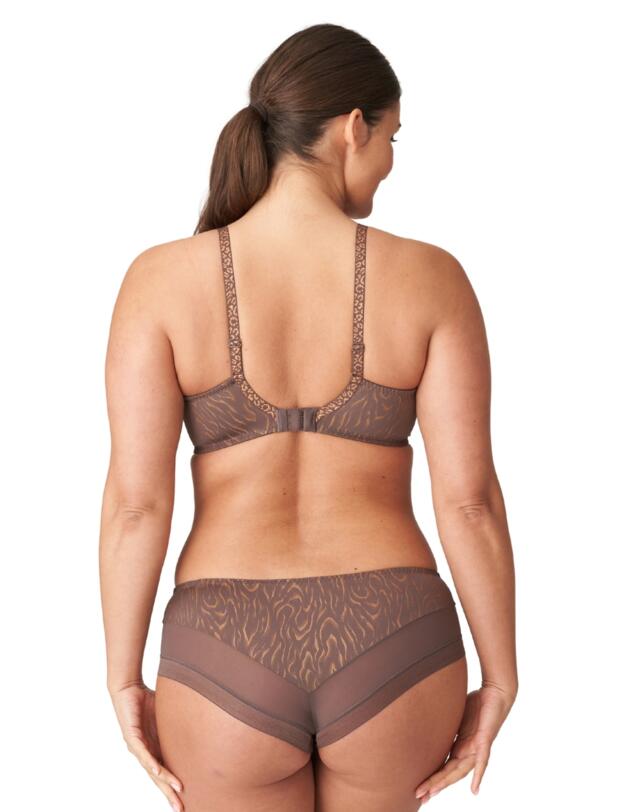 Prima Donna Twist Penn Station Hotpant Brief Praline Coeur 