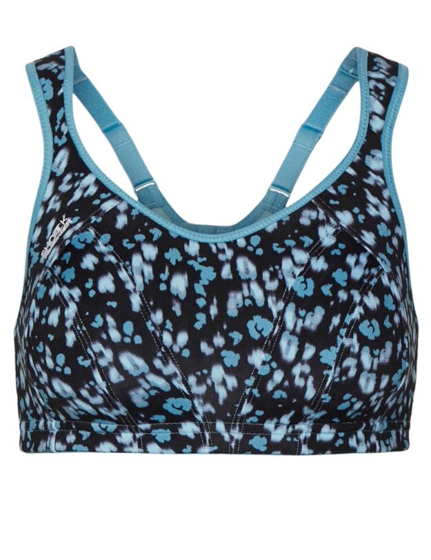 Shock Absorber Multi Sports Support Bra Blue Print
