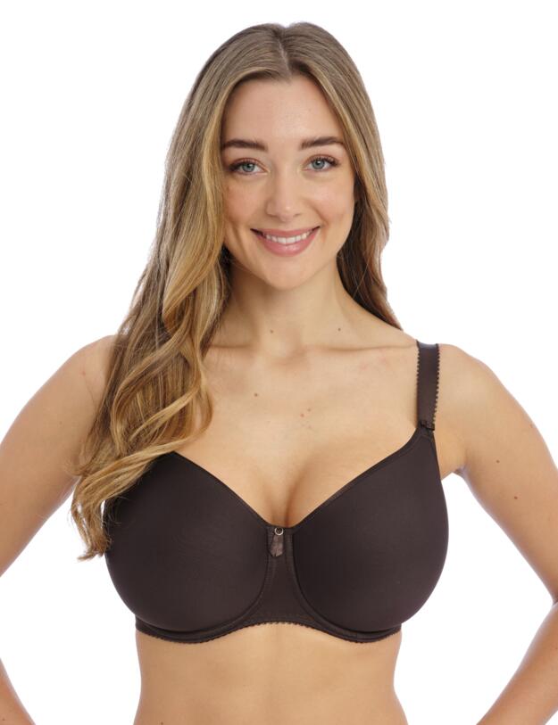  Fantaise Rebecca Essentials Moulded Spacer Bra Chocolate 
