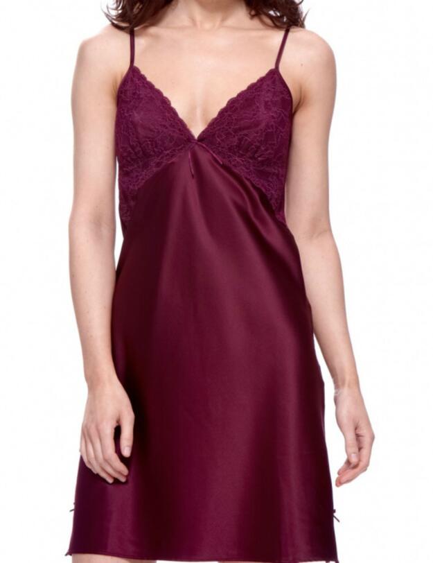 1185500 Lepel Georgina Satin Chemise Berry - 1185500 Chemise