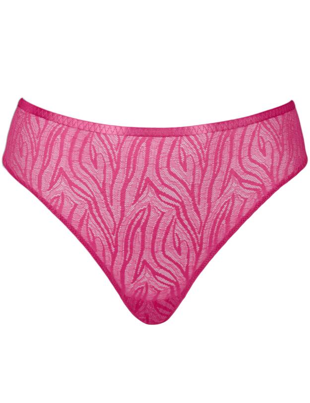 Curvy Kate Lace Daze Brazilian Brief Lipstick Pink 