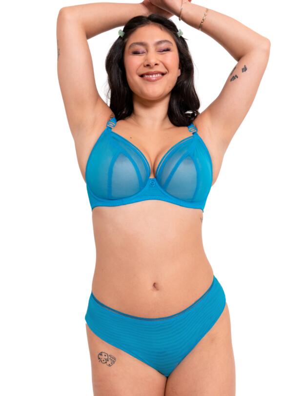 Curvy Kate Lifestyle Short Capri Blue