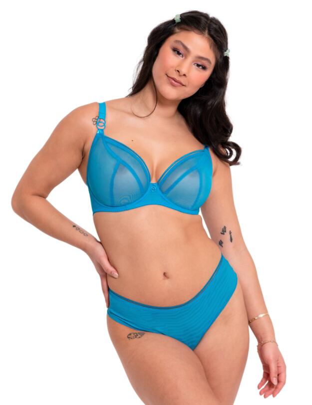 Curvy Kate Lifestyle Short Capri Blue