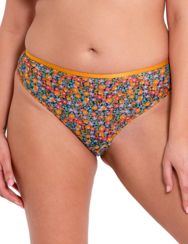 Curvy Kate Lace Daze Floral Brazilian Brief  Floral Print