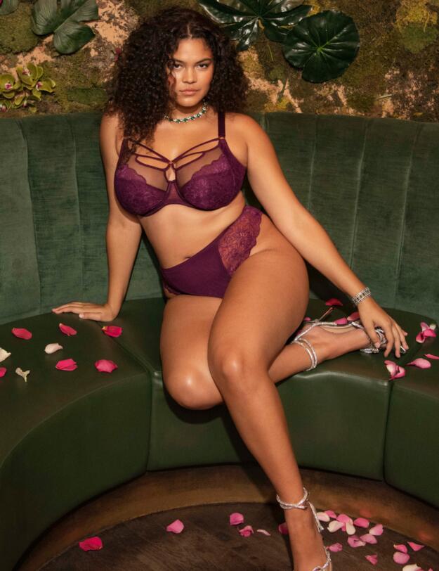 Elomi Brianna Thong Blackberry 