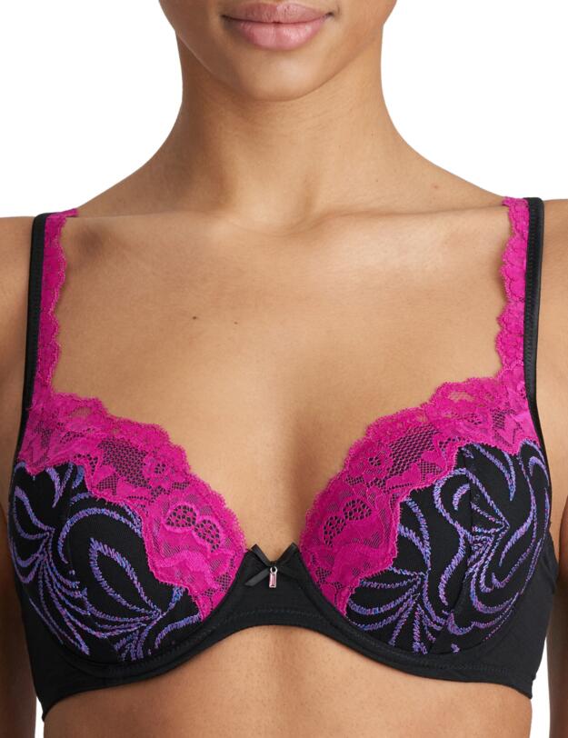 Marie Jo Adelade Padded Heart Shape Bra Winter Dusk