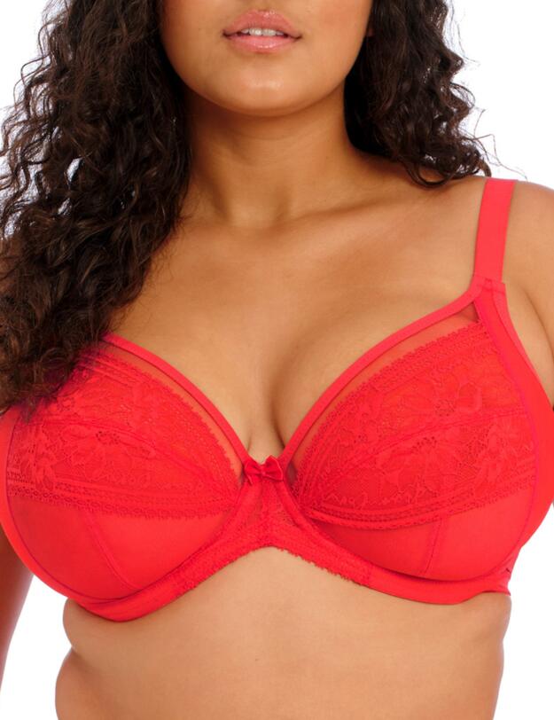 Elomi Kendra Underwired Plunge Bra Cherry 