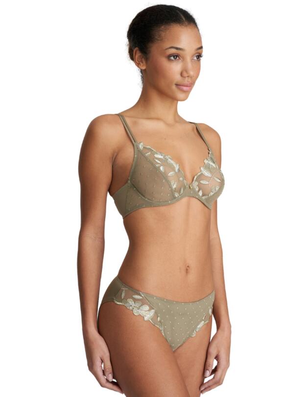 Marie Jo Agnes Rio Brief Golden Olive