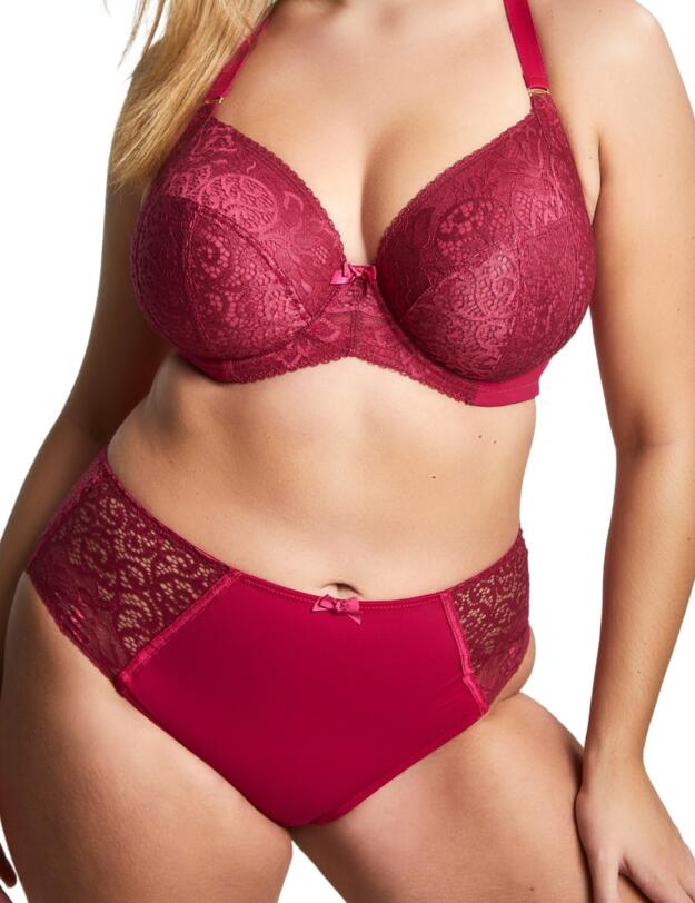 Sculptresse By Panache Estel Deep Brief Berry 