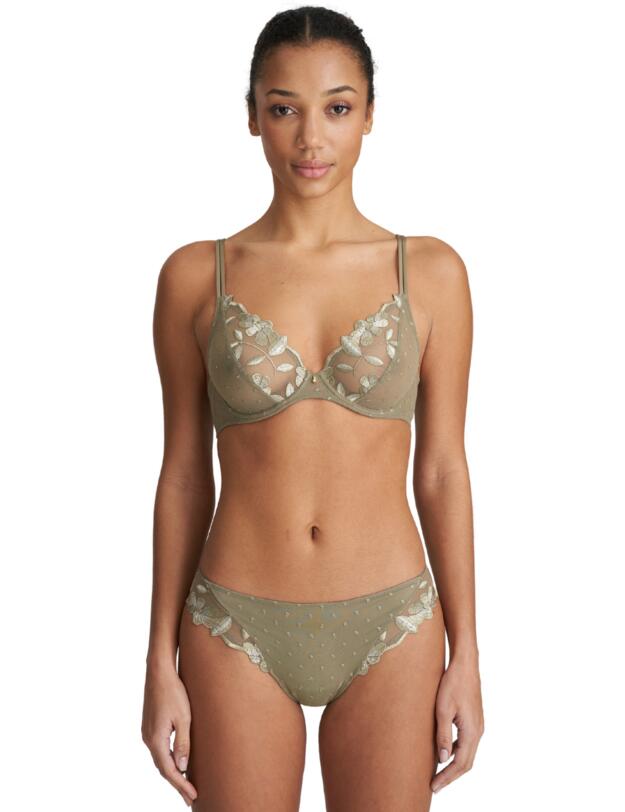 Marie Jo Agnes Plunge Bra Golden Olive