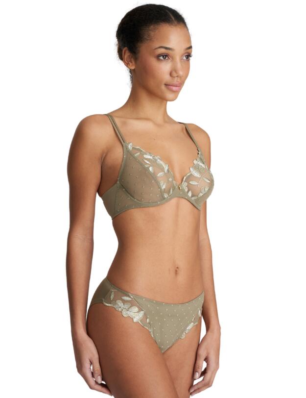 Marie Jo Agnes Plunge Bra Golden Olive