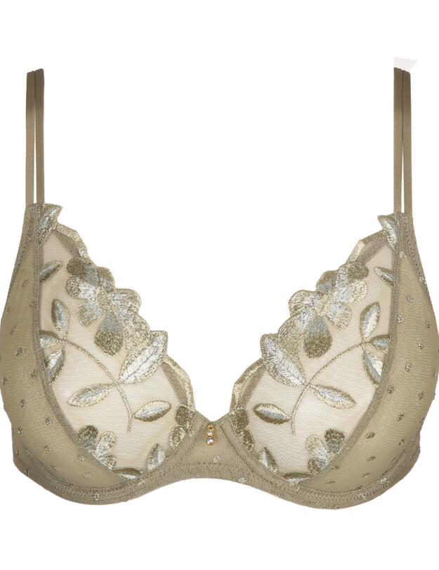 Marie Jo Agnes Plunge Bra Golden Olive