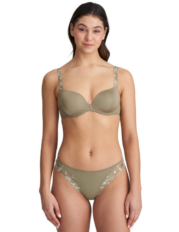 Marie Jo Agnes Heart Shape Bra Golden Olive