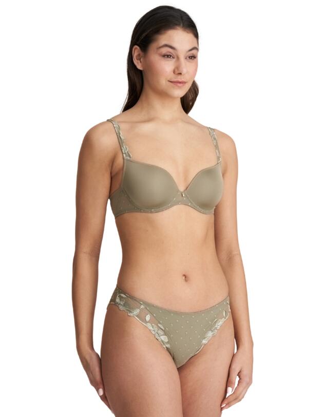 Marie Jo Agnes Heart Shape Bra Golden Olive