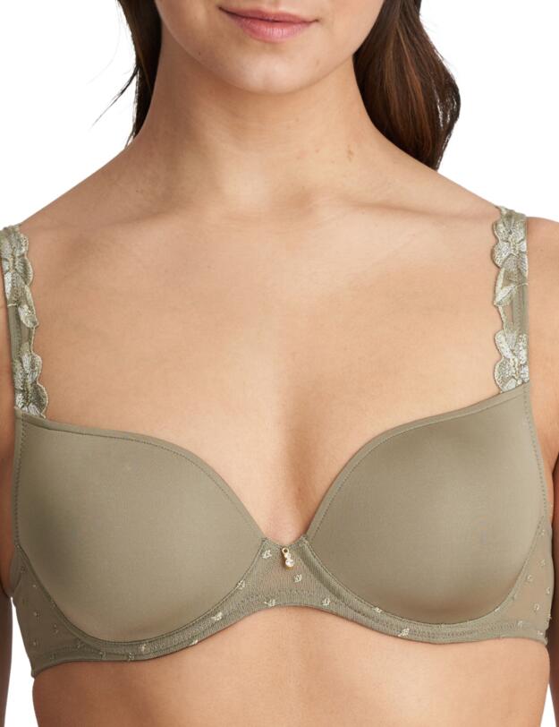 Marie Jo Agnes Heart Shape Bra Golden Olive