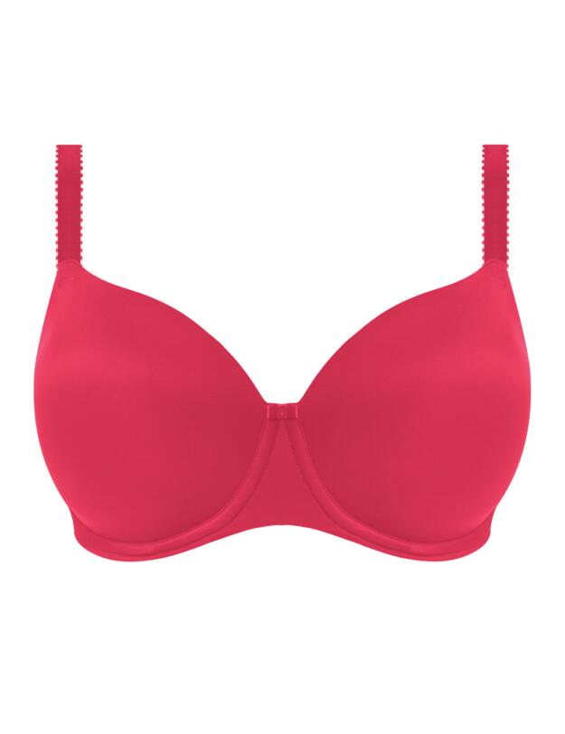 Fantasie Smoothease Moulded T-Shirt Bra Red