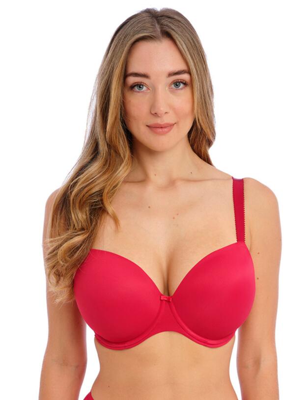 Fantasie Smoothease Moulded T-Shirt Bra Red
