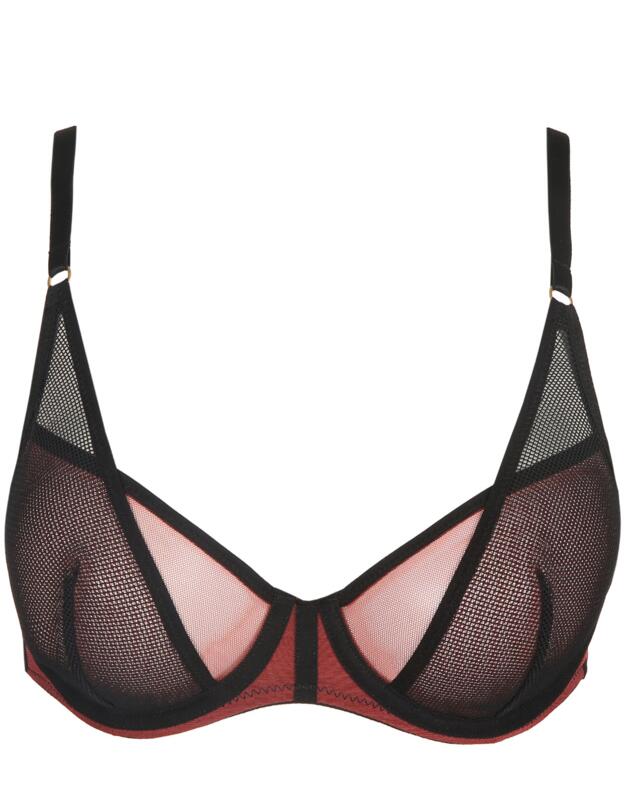 Marie Jo Fezz Wire Bra Italian Brown