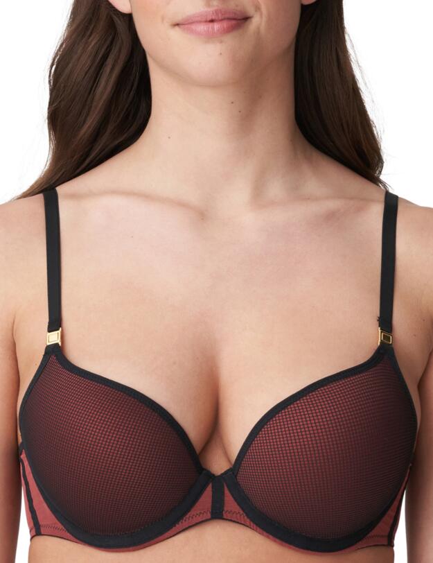 Marie Jo Fezz Push Up Bra Italian Brown
