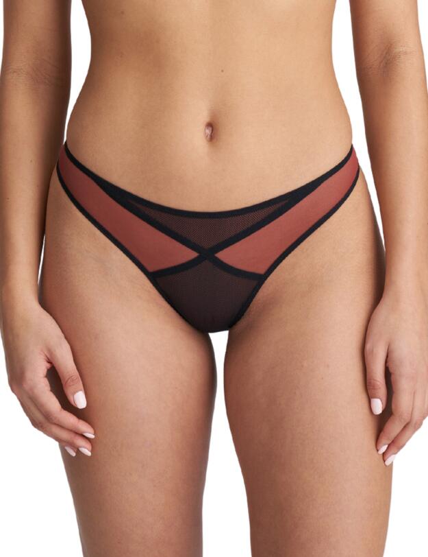Marie Jo Fezz Thong Italian Brown