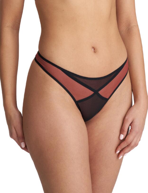 Marie Jo Fezz Thong Italian Brown