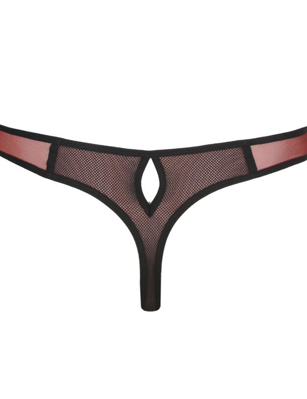 Marie Jo Fezz Thong Italian Brown