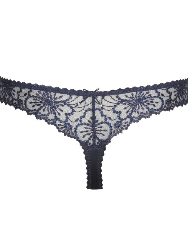  Marie Jo Jane Thong Velvet Blue