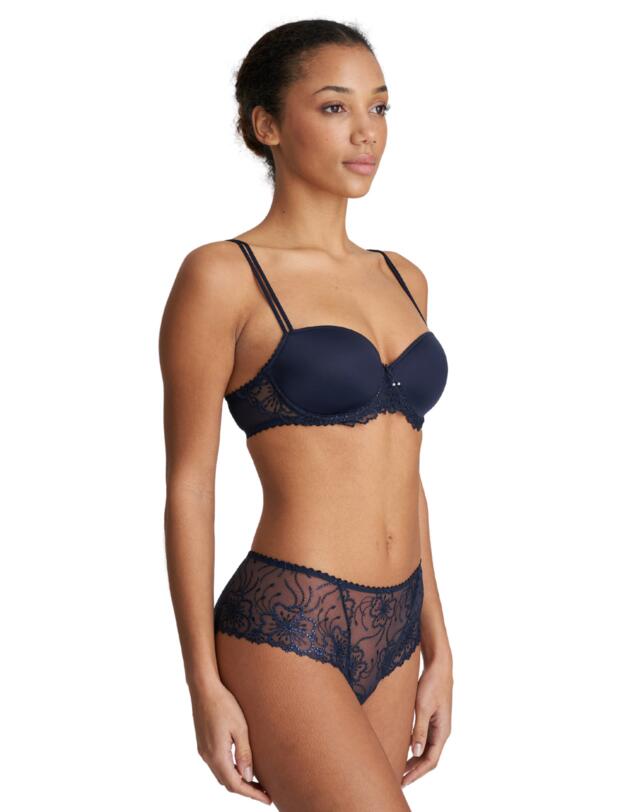 Marie Jo Jane Luxury Thong Velvet Blue