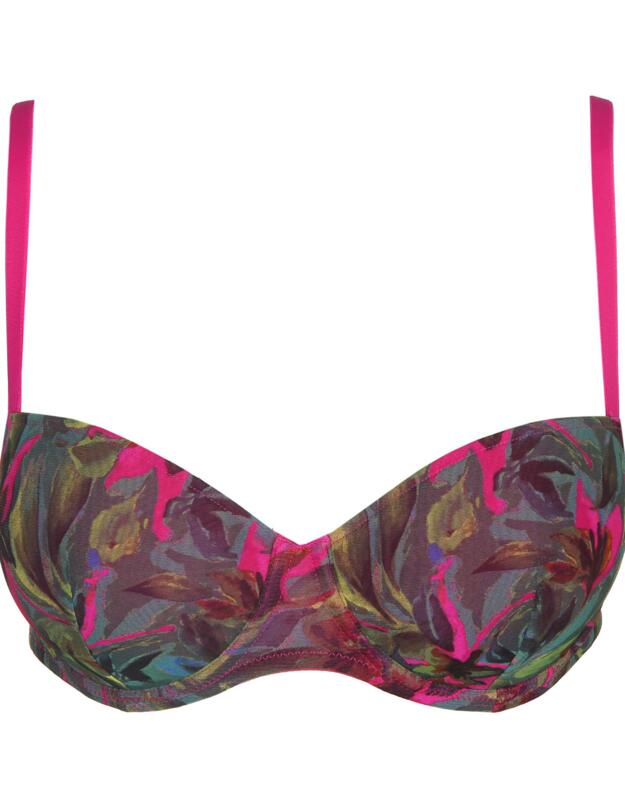 Marie Jo Cuzco Padded Balcony Bra Tropical Fusion