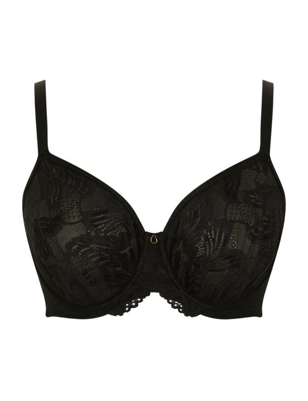 Panache Radiance Moulded Non Padded Bra Black
