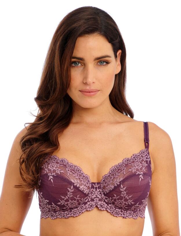 Wacoal Embrace Lace Bra Italian Plum/ Valerian