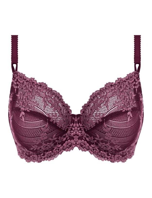Wacoal Embrace Lace Bra Italian Plum/ Valerian