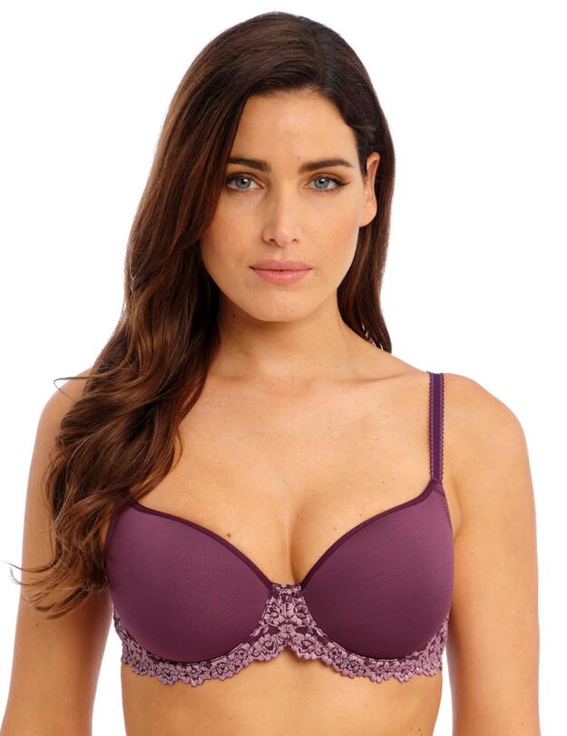 Wacoal Embrace Lace Contour Bra Italian Plum/ Valerian