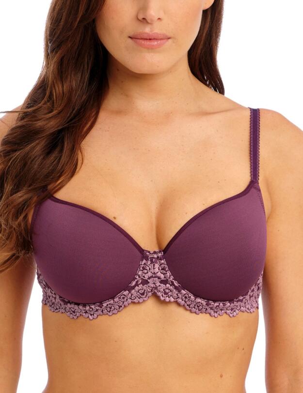 Wacoal Embrace Lace Contour Bra Italian Plum/ Valerian
