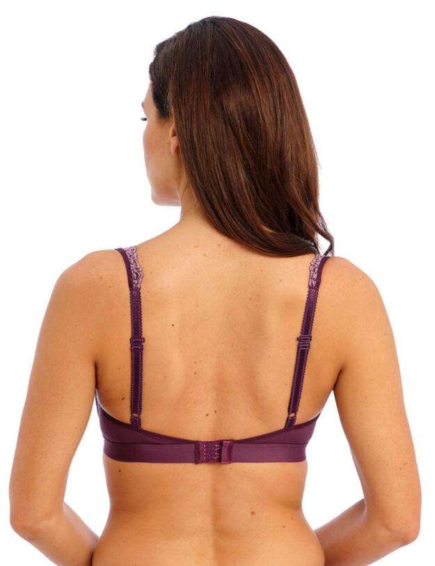 Wacoal Embrace Lace Soft Cup Bra Italian Plum/ Valerian