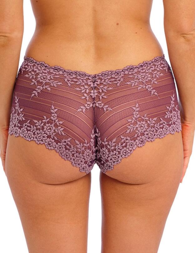 Wacoal Embrace Lace Boyshort Italian Plum/ Valerian