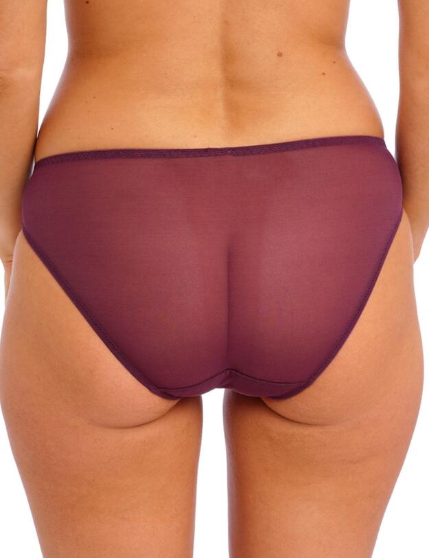 Wacoal Embrace Lace Brief Italian Plum/ Valerian