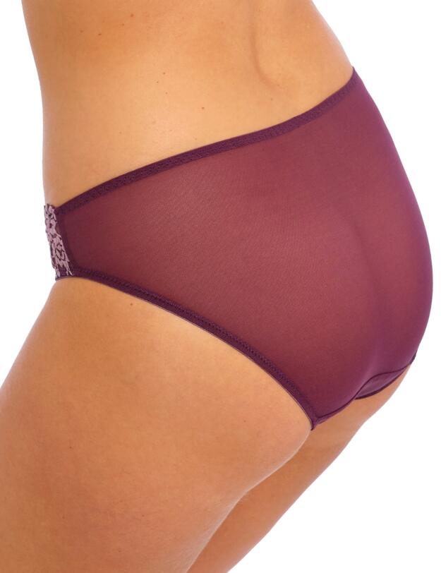 Wacoal Embrace Lace Brief Italian Plum/ Valerian