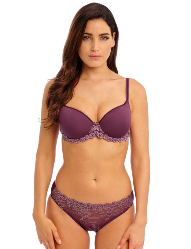 Wacoal Embrace Lace Brief Italian Plum/ Valerian